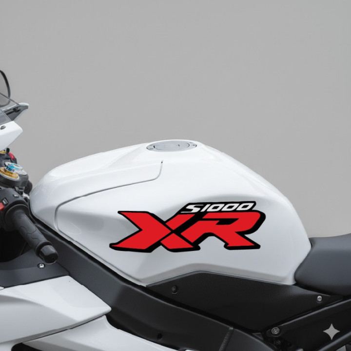Bmw S 1000 Xr Red Style 2 [Converted] Stickers Decals x2 - DecalsHouse