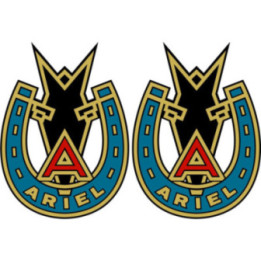 Ariel Logo Badge Stickers Decals 2x - DecalsHouse