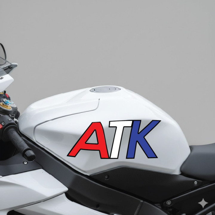 ATK Stickers – Enduro Trail Bike Motocross Decals (2-Pack) | DecalsHouse