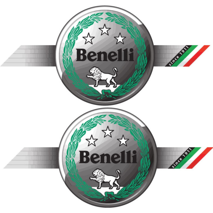 Benelli Logo Stickers Decals 2x - DecalsHouse