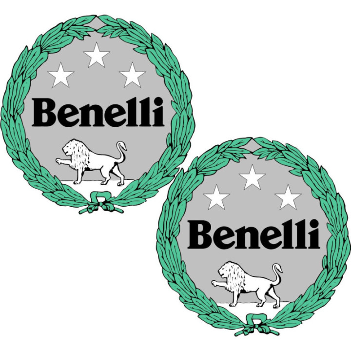Benelli Logo Style 2 Stickers Decals 2x - DecalsHouse
