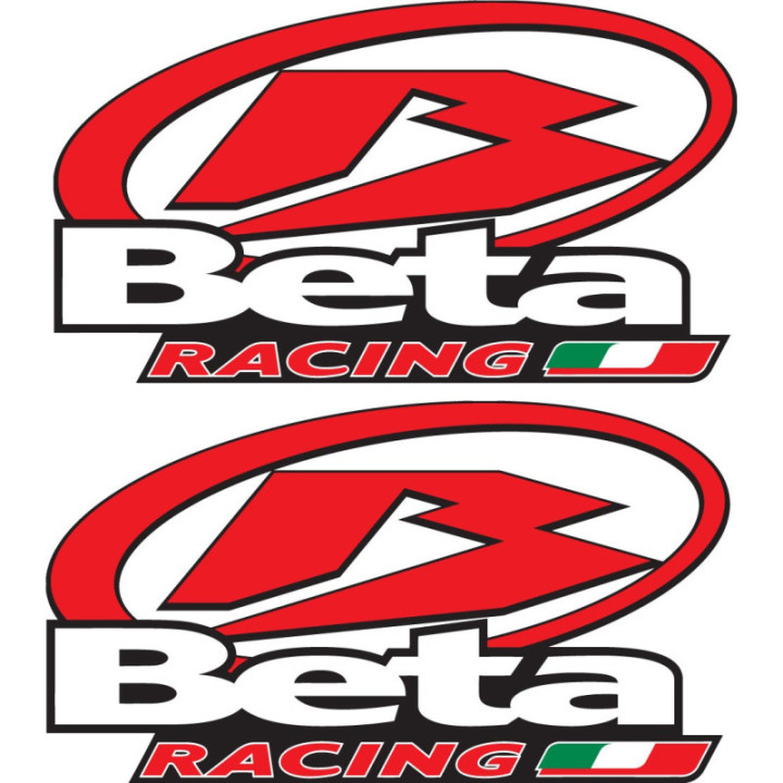 Beta Motorcycle Logo Stickers Decals 2x - DecalsHouse