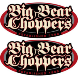 Big Bear Choppers Stickers – Custom Cruiser Decals (2-Pack)
