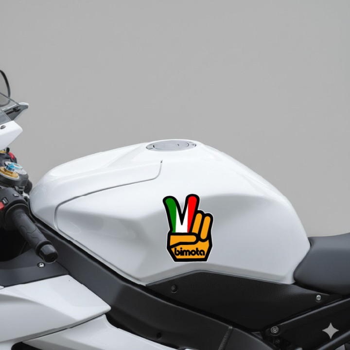 Bimota Love Stickers Decals 2x - DecalsHouse