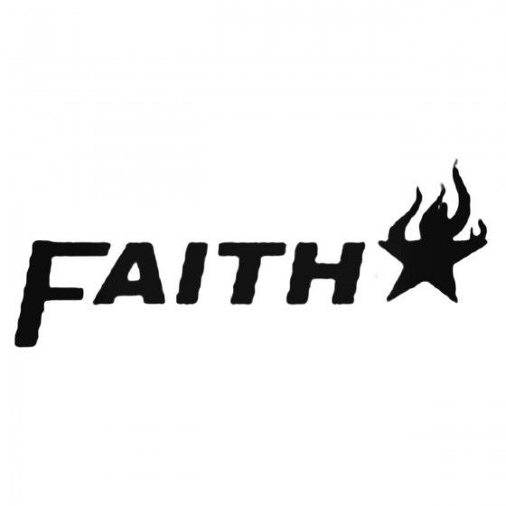 Faith Band Decal Sticker