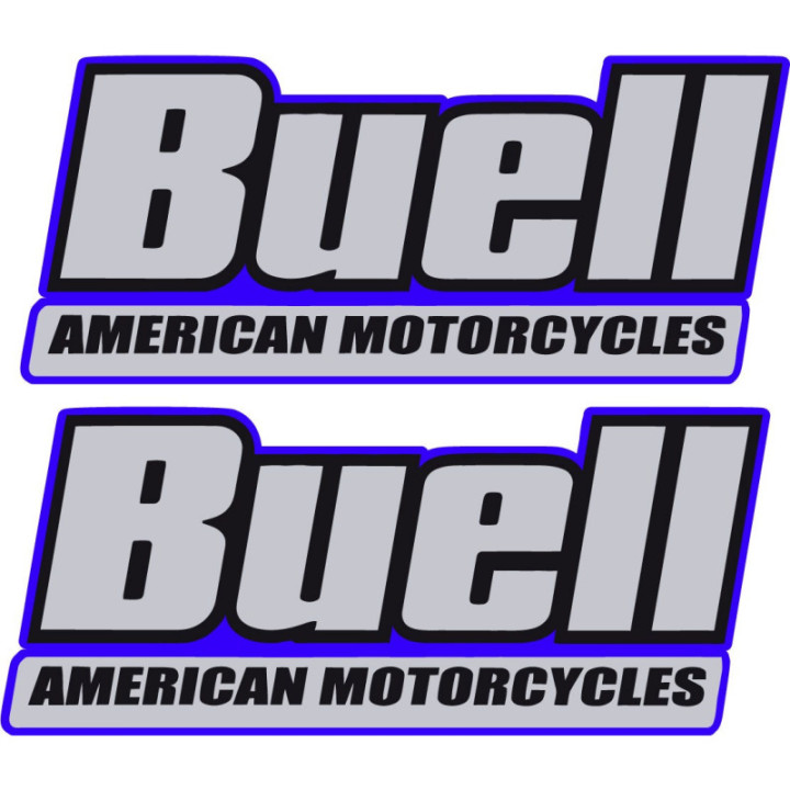 Buell 1125R XB Rebel Power Cruiser Stickers (2-Pack)