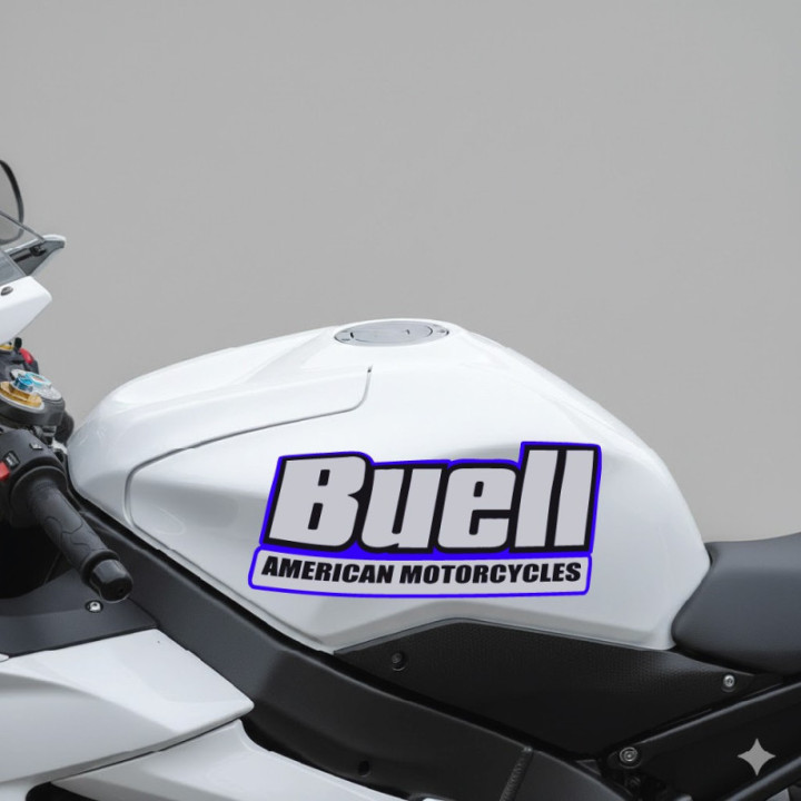 Buell 1125R XB Rebel Power Cruiser Stickers (2-Pack)