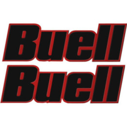 Buell Motorcycle Stickers – XB12R Lightning Firebolt Decals (2-Pack)