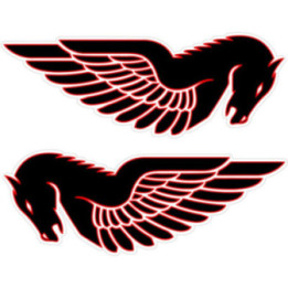 Buell Logo Style 3 Stickers Decals 2x - DecalsHouse
