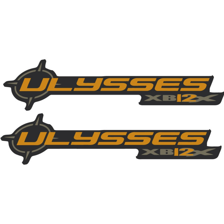 Buell Ulysses XB12X Adventure Stickers – Motorcycle Decals (2-Pack)