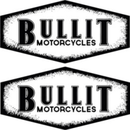 Bullit Logo Stickers Decals 2x - DecalsHouse