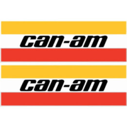 Can Am Badge Stickers Decals 2x - DecalsHouse