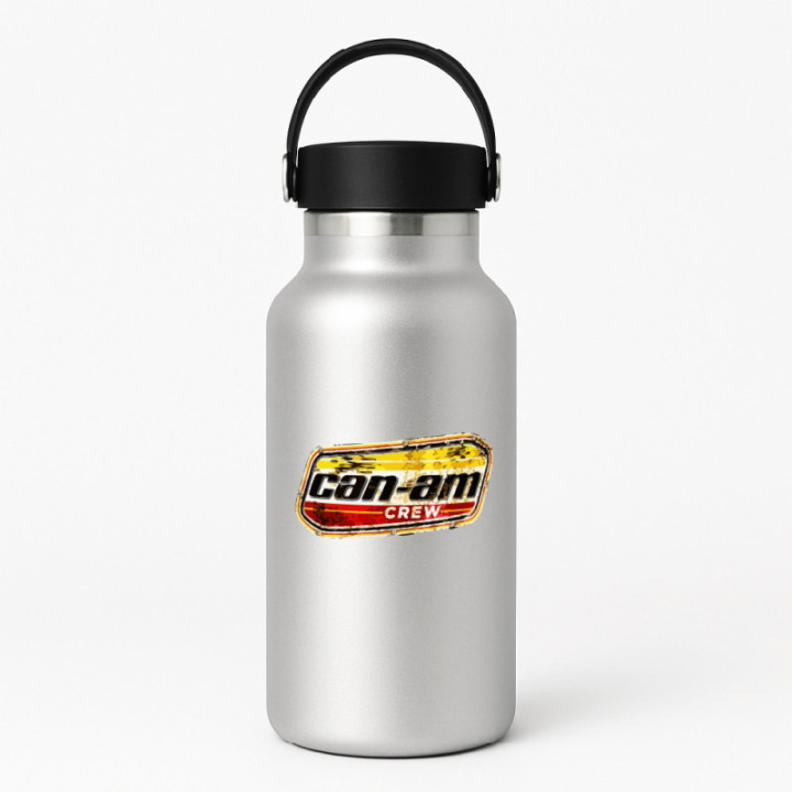 Can Am Crew Badge Stickers Decals 2x - DecalsHouse