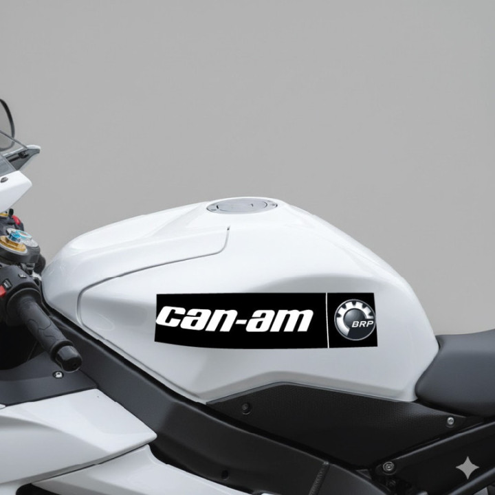 Can Am Logo Stickers Decals 2x - DecalsHouse