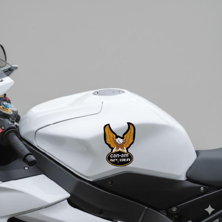 Can Am Spyder Eagle Stickers Decals 2x - DecalsHouse