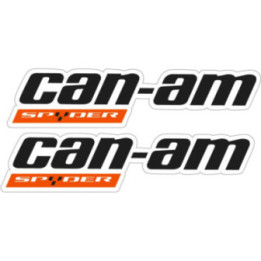Can Am Spyder Style Stickers Decals 2x - DecalsHouse