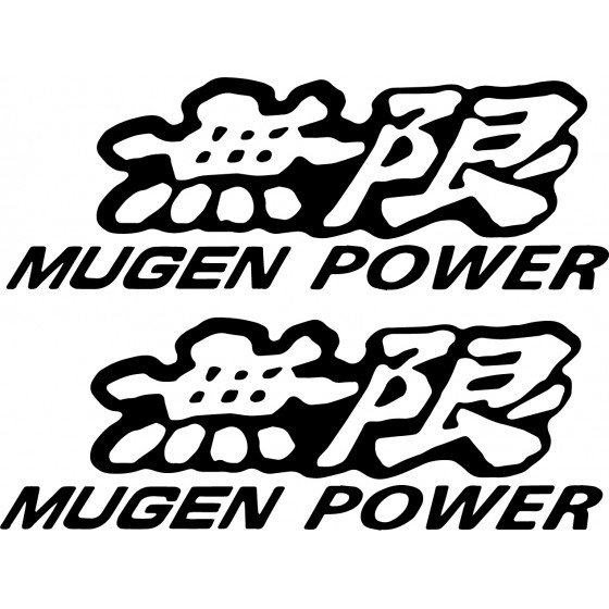 2x Mugen Power Car Graphics...