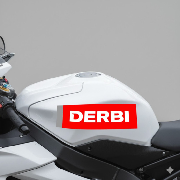 Derbi Logo Stickers Decals 2x - DecalsHouse