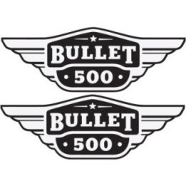 Enfield Bullet 500 Stickers Decals 2x - DecalsHouse
