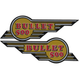 Enfield Bullet 500 Style 2 Stickers Decals 2x - DecalsHouse