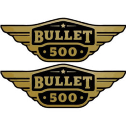 Enfield Bullet 500 Style 3 Stickers Decals 2x - DecalsHouse