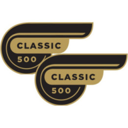 Enfield Classic 500 Stickers Decals 2x - DecalsHouse