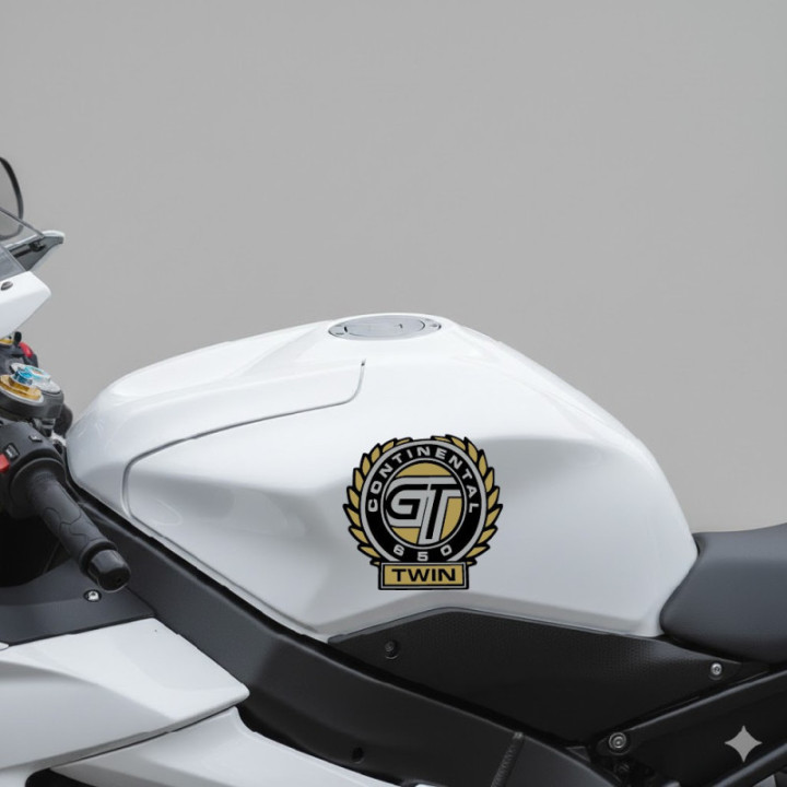 Enfield Continental Gt Twin Stickers Decals 2x - DecalsHouse