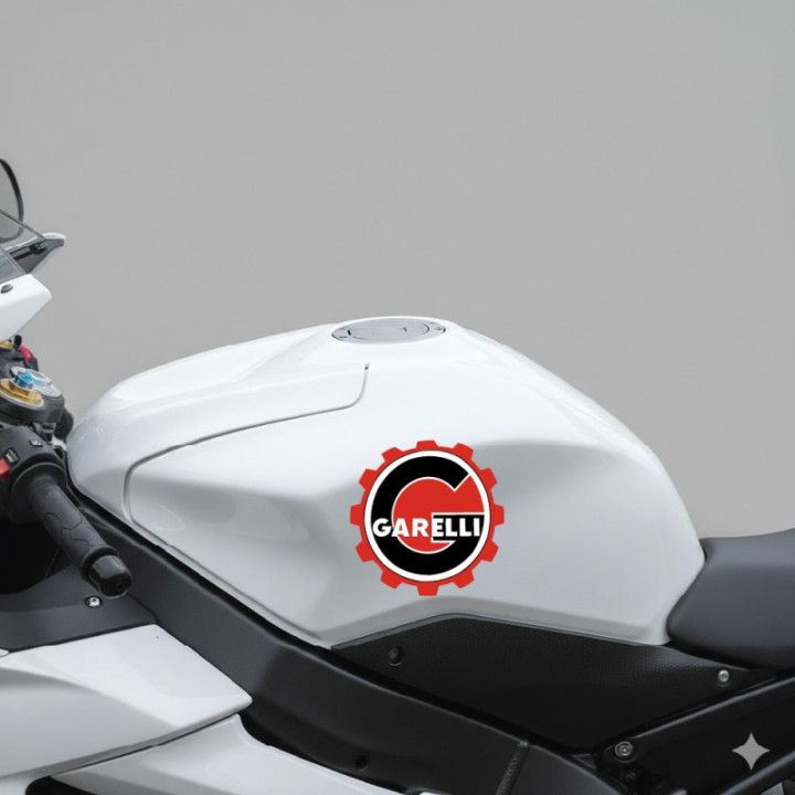 Garelli Logo Style 2 Stickers Decals 2x - DecalsHouse