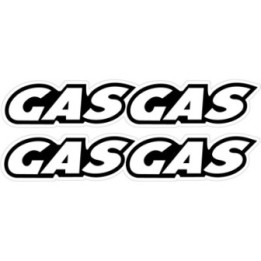 Gas Gas Logo 1 Stickers Decals 2x - DecalsHouse