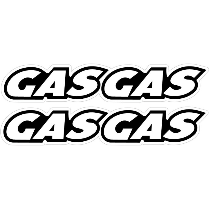 Gas Gas Logo 1 Stickers Decals 2x - DecalsHouse