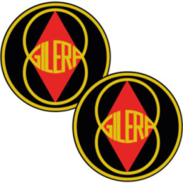 Gilera Logo Style 2 Stickers Decals 2x - DecalsHouse