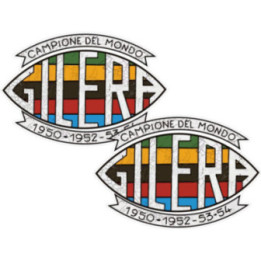 Gilera Logo Style 9 Stickers Decals 2x - DecalsHouse