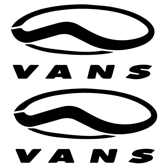 2x Vans Surf Logo Vinyl...