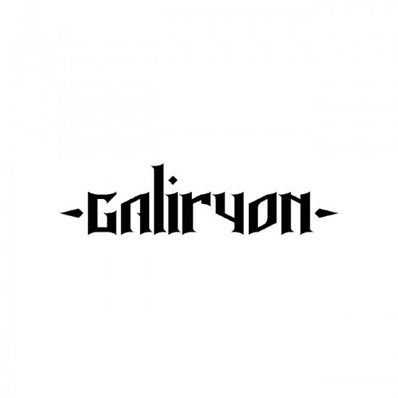 Galiryonband Logo Vinyl Decal