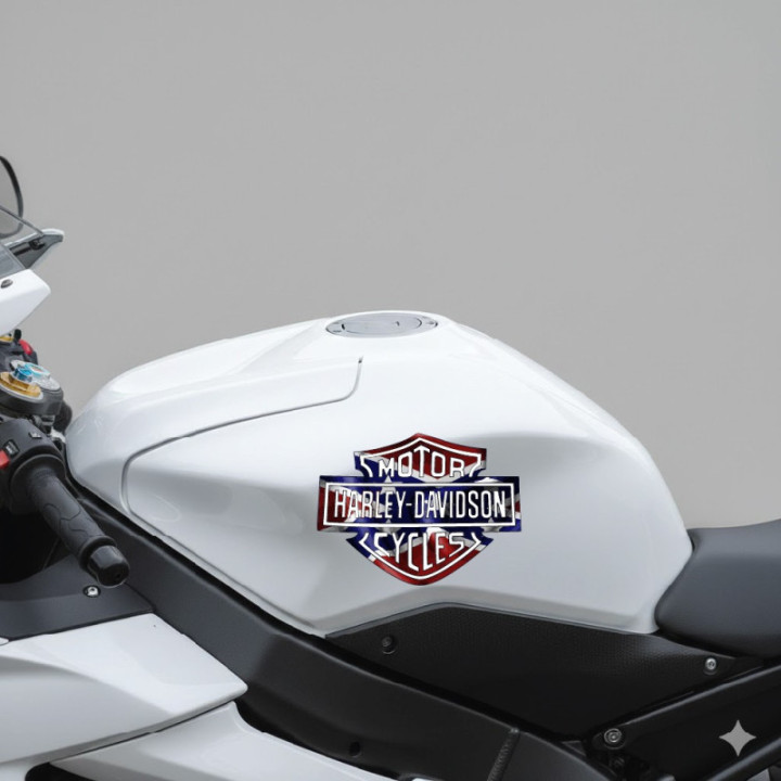 Harley Davidson Logo Style 5 Stickers Decals 2x - DecalsHouse