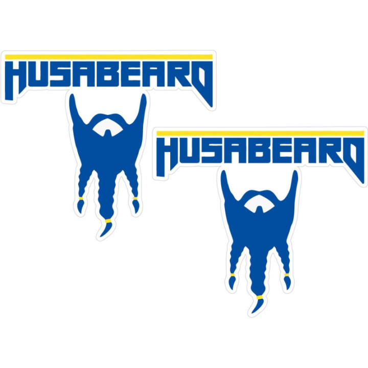 Husaberg Logo Style 2 Stickers Decals 2x - DecalsHouse