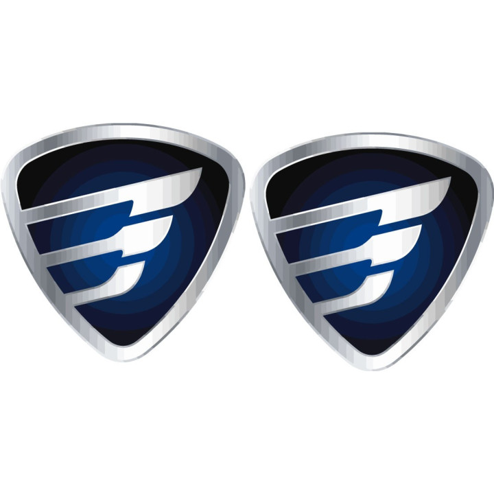 Italika Logo Stickers Decals 2x - DecalsHouse