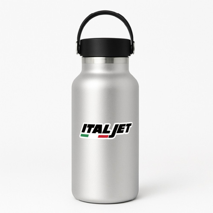 Italjet Moto Logo Style 3 Stickers – Dragster Scooter Decals (2-Pack)