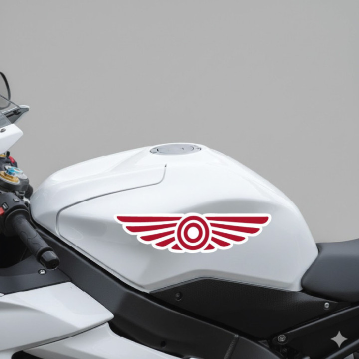 Jawa Motorcycle Logo Style 2 Stickers Decals 2x - DecalsHouse