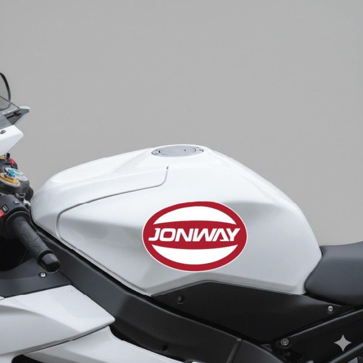 Jonway Moto Logo Stickers Decals 2x - DecalsHouse