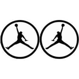 Jordan Moto Logo 1 Stickers Decals 2x - DecalsHouse