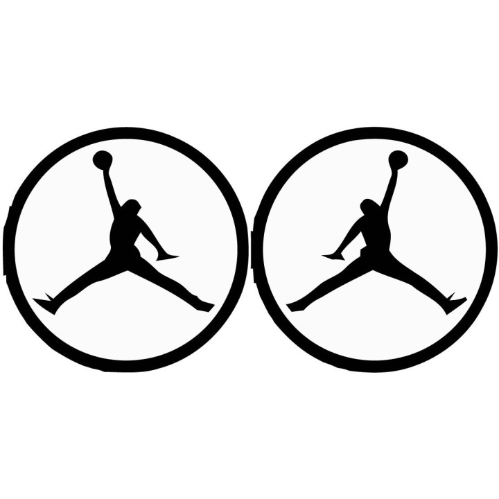 Jordan Moto Logo 1 Stickers Decals 2x - DecalsHouse
