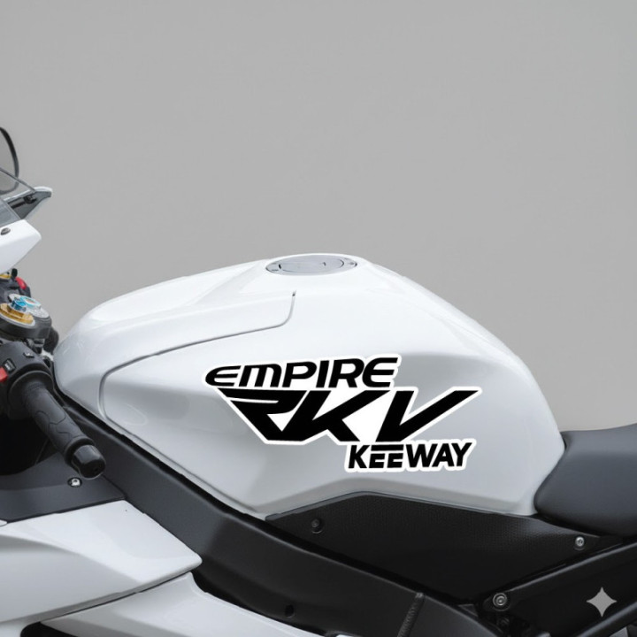Keeway Rkv Empire Die Cur Stickers Decals 2x - DecalsHouse