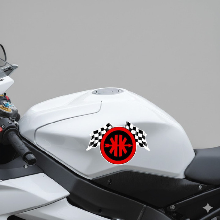 Kreidler Logo Flags Stickers Decals 2x - DecalsHouse