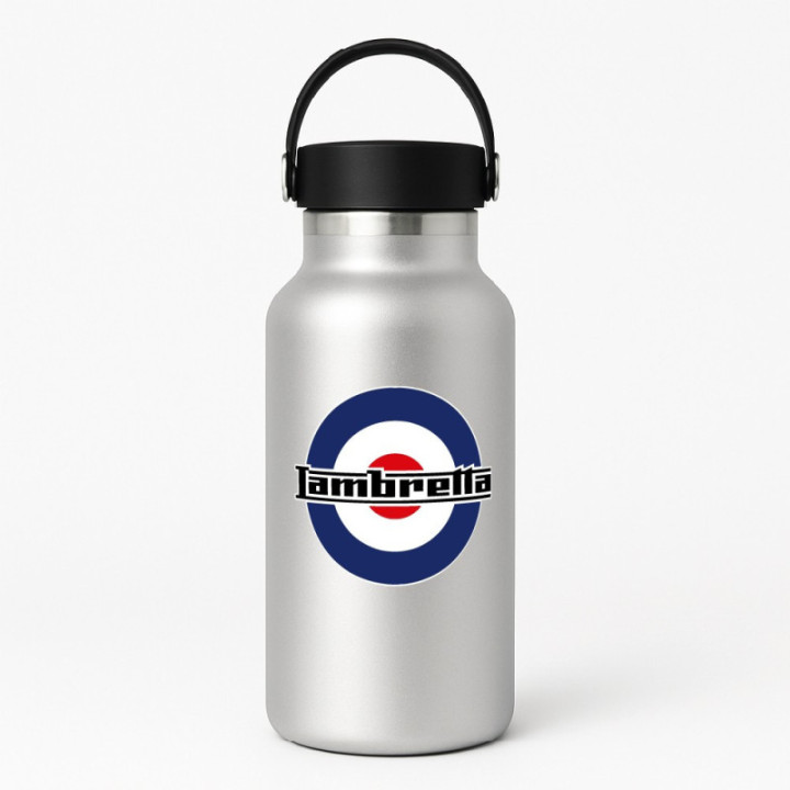 Lambretta Logo Stickers Decals 2x - DecalsHouse