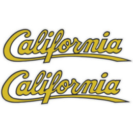 Moto Guzzi California Stickers Decals 2x - DecalsHouse