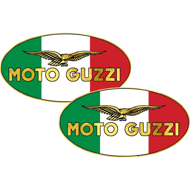 Moto Guzzi Stickers – V7 V85 TT California Decals (2-Pack)