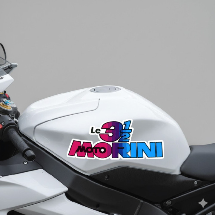 Moto Morini 3 1 2 Style 2 Stickers Decals 2x - DecalsHouse