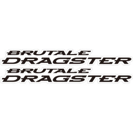 Mv Agusta Dragster Stickers Decals 2x - DecalsHouse