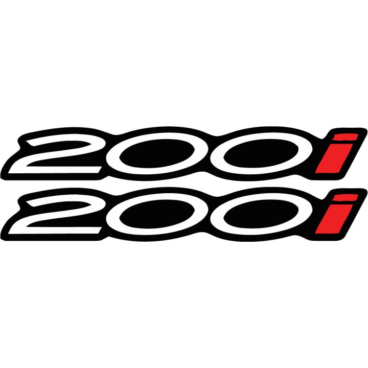 Peugeot Citystar 200i Stickers Decals 2x - DecalsHouse